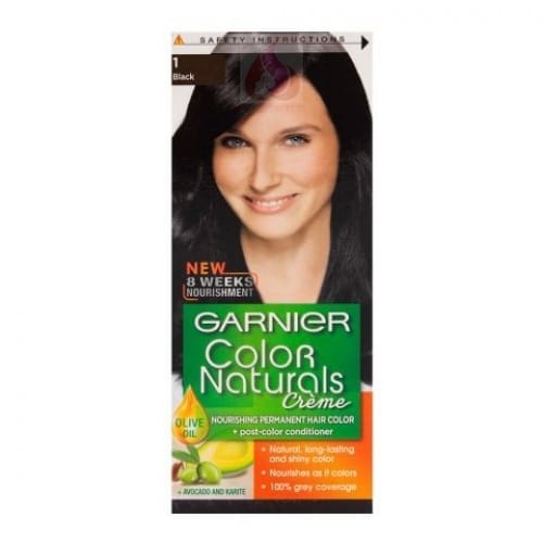 Garnier Natural Hair Color Cream Noir Black - 1