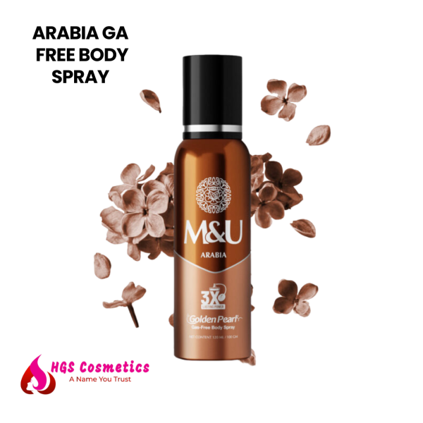 Golden Pearl Arabia Gas Free Body Spray
