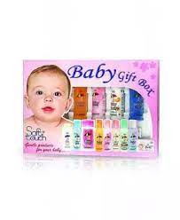 Soft Touch Baby Gift Box Large - 8 Items