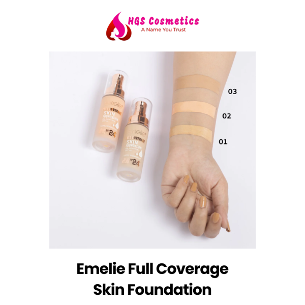 Emelie Full Coverage Skin Foundation