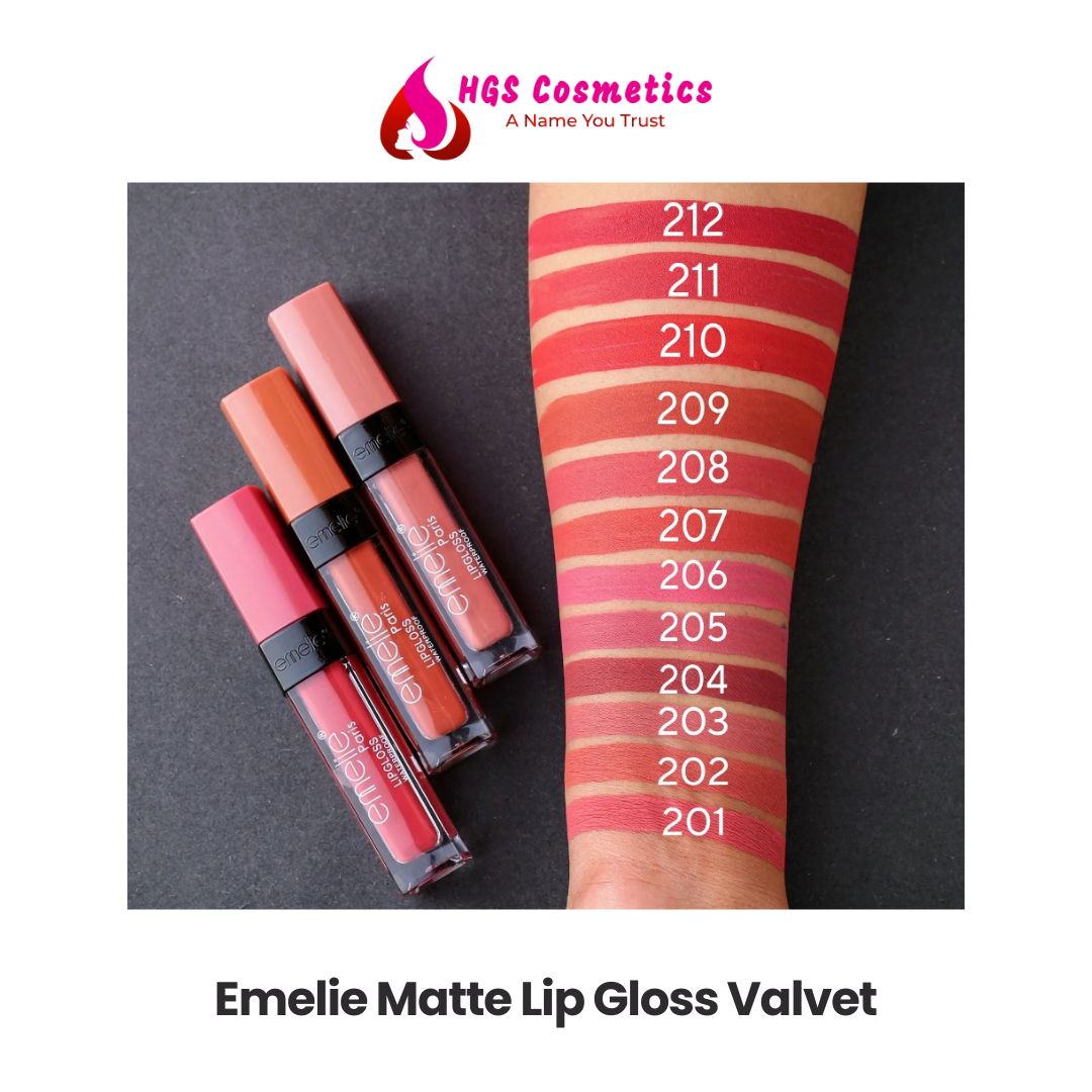 Buy Emelie Matte Lip Gloss Valvet Online