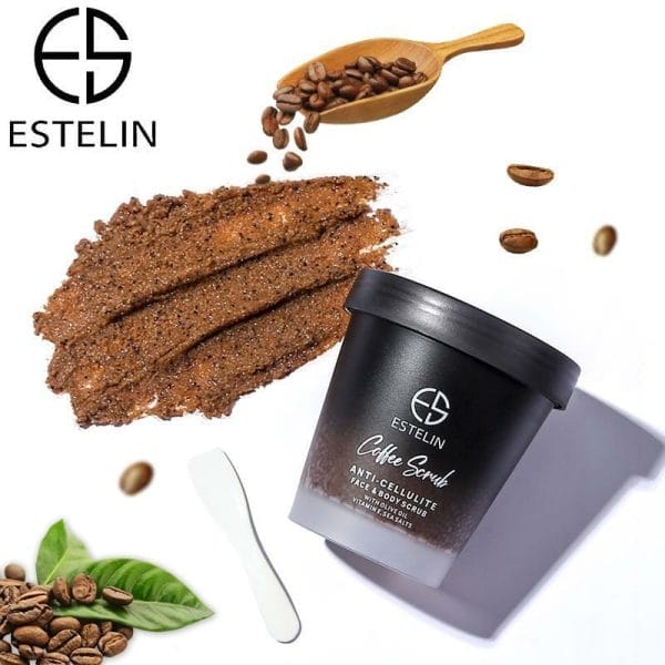 Estelin Coffee Face & Body Scrub - 280g