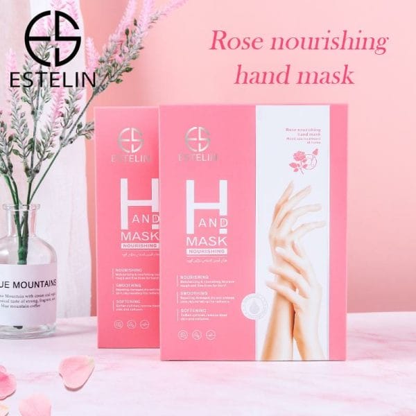 Estelin Rose Nourishing Hand Mask - 2 Pairs