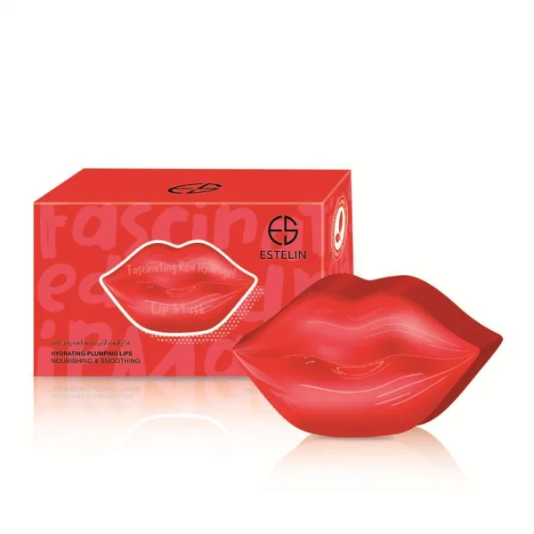 Estelin Fascinating Red Lip Mask - 22 Pcs
