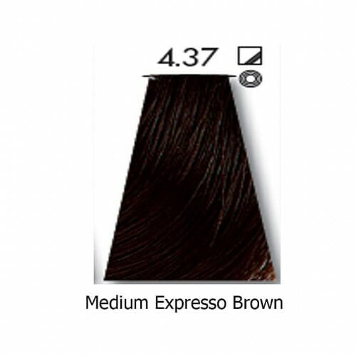 Keune Hair Color Medium Espresso Brown Cream - 4.37
