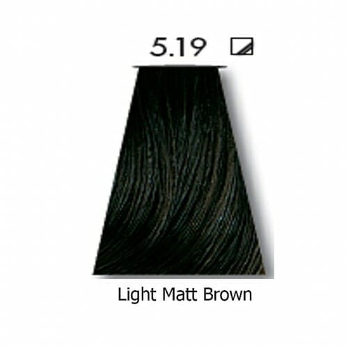 Keune Hair Color Light Matt Brown Cream - 5.19