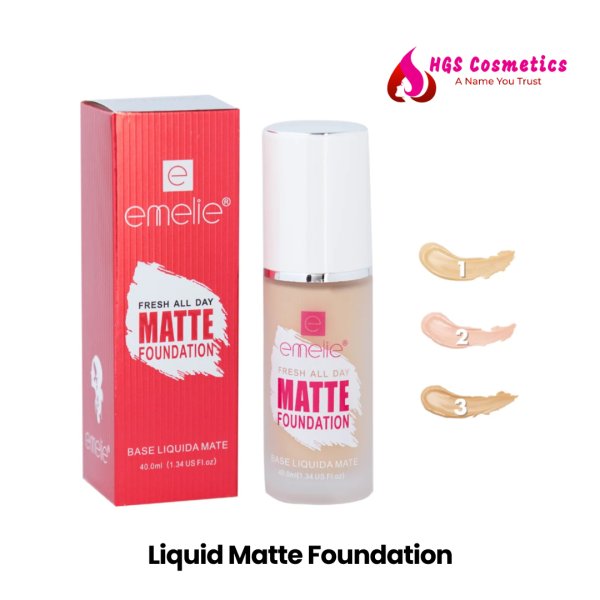 Emelie Liquid Matte Foundation
