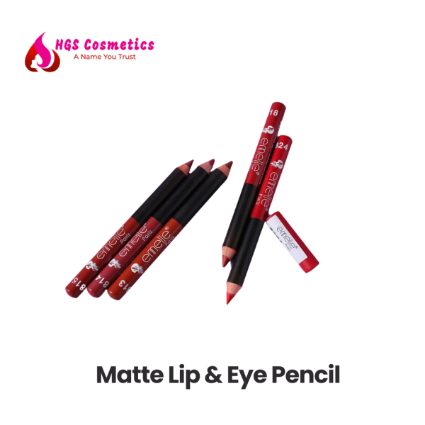 Emelie Matte Lip & Eye Pencil