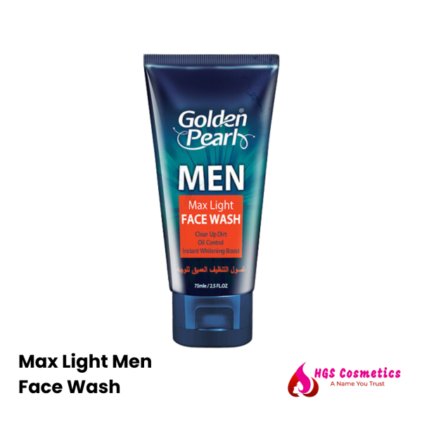 Golden Pearl Max Light Men Face Wash