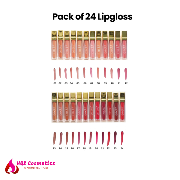 Emelie Pack Of 24 LipGloss