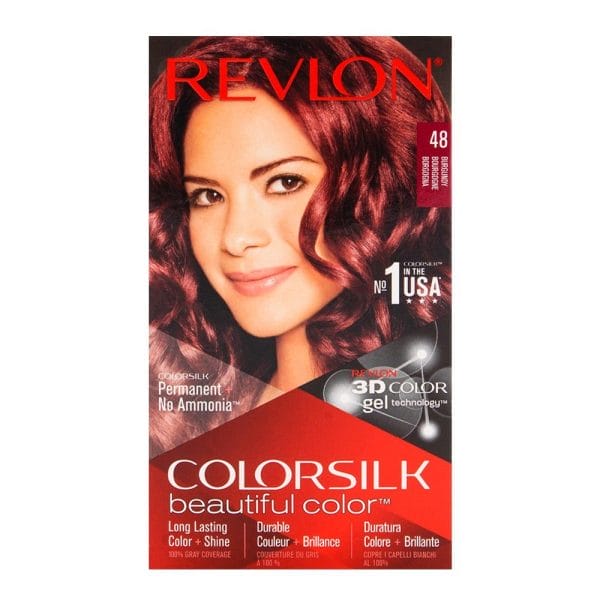 Revlon ColorSilk Hair Color Burgundy - 48