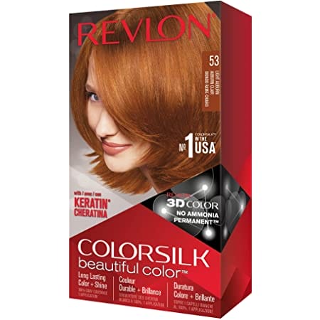 Buy Revlon Color CreamSilk Hair Color Cream 53 Light Auburn In Pakistan