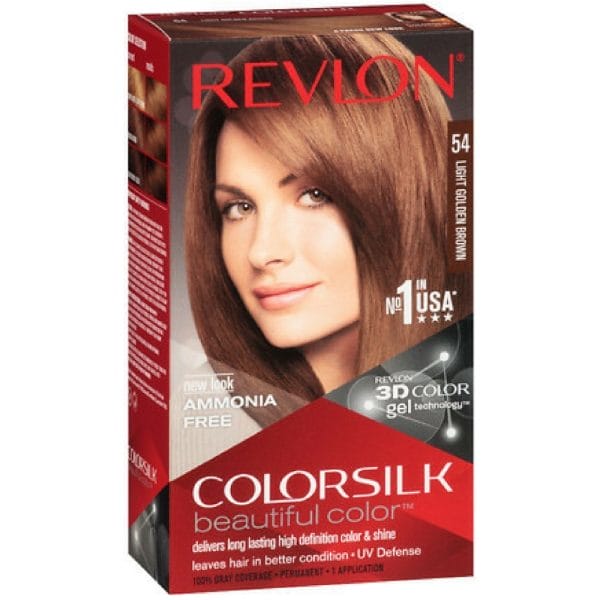 Revlon ColorSilk Hair Color Light Golden Brown - 54