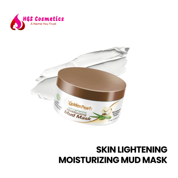 Golden Pearl Skin Lightening Moisturizing Mud Mask