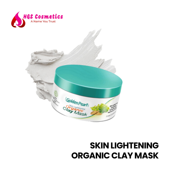 Golden Pearl Skin Lightening Organic Clay Mask
