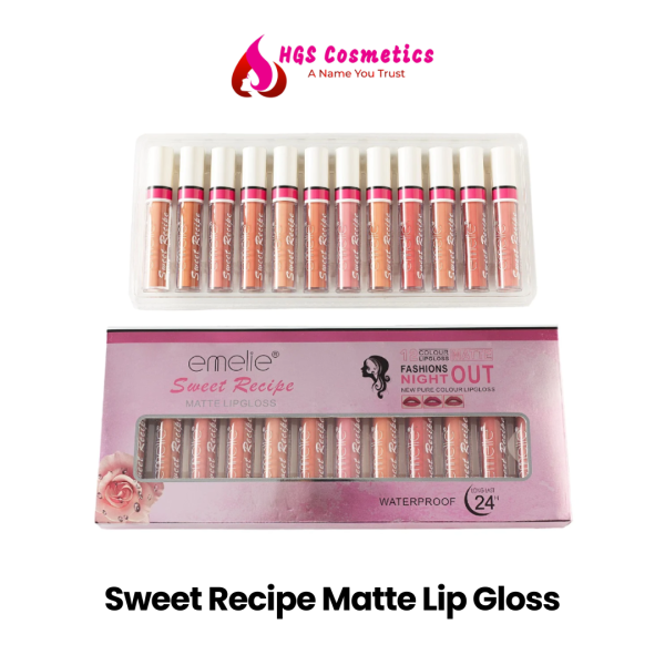 Emelie Sweet Recipe Matte Lip Gloss