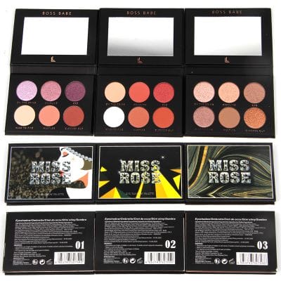 Miss Rose 6 Color Eyeshadow Palette