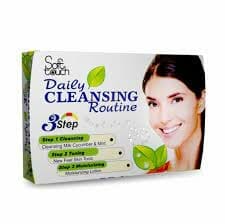 Soft Touch Whitening Bundle Daily Cleansing Routine