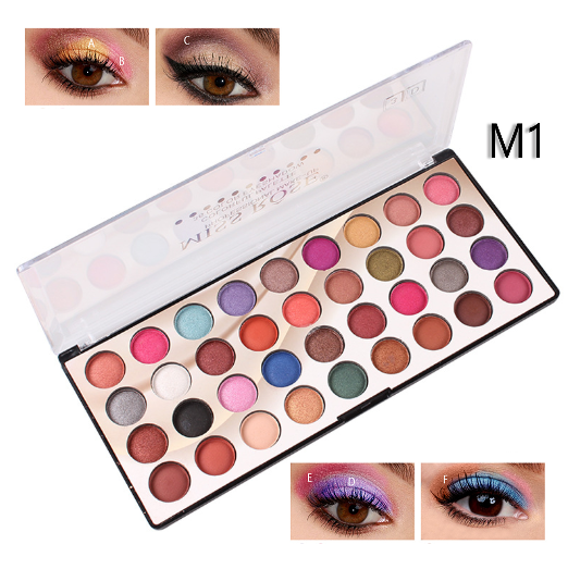 Miss Rose 36 Color 3D Eyeshadow Palette