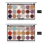 Miss Rose 18 color saquinGlitter Eyeshadow palette