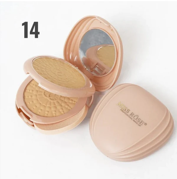 Miss Rose 2 in 1 compact powder