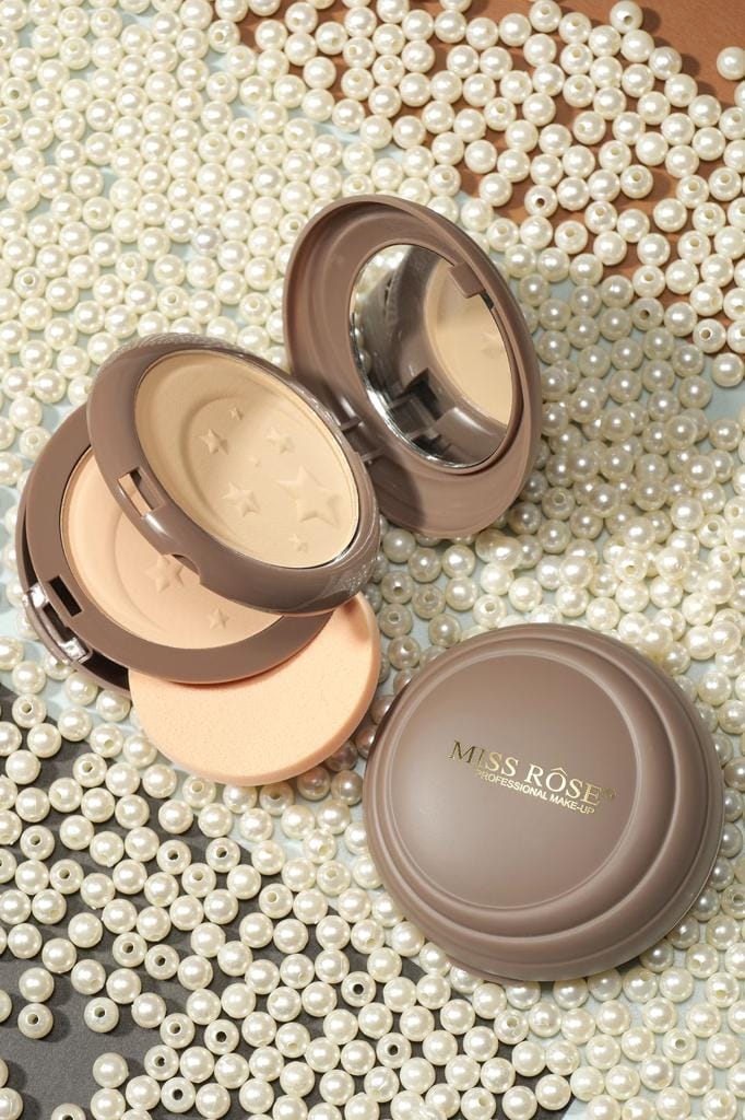 Miss Rose Brown Triangle Compact Powder Miss Rose Brown Triangle Compact Powder - Image 2