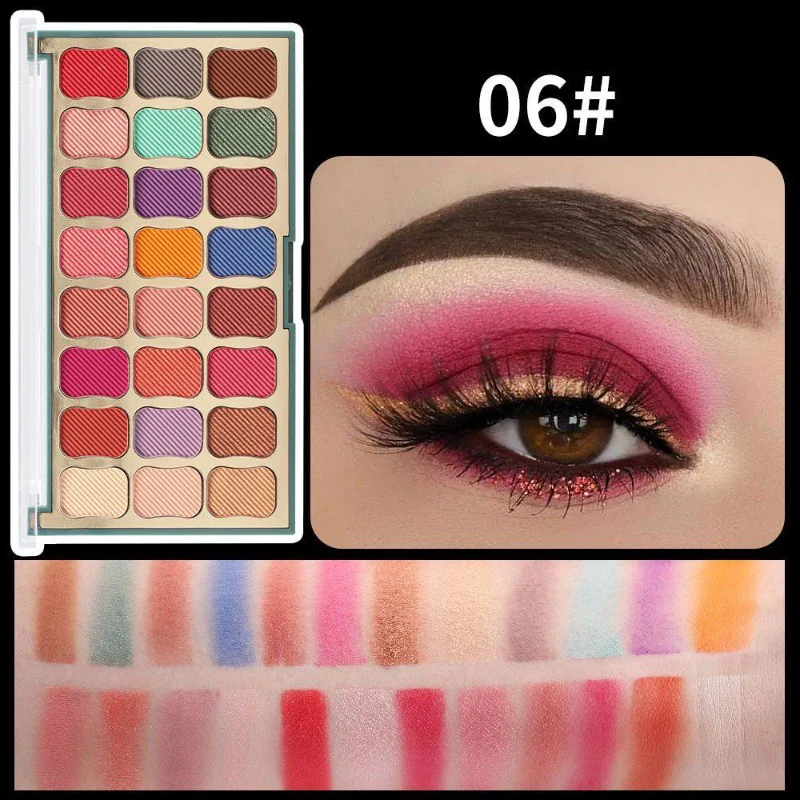 Miss Rose 24 color eye palette