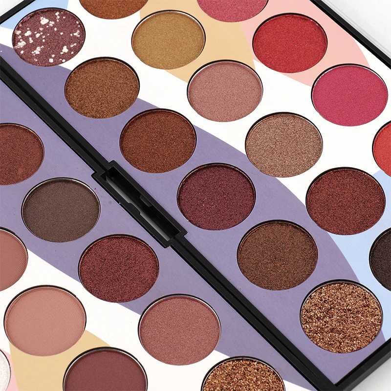 Miss Rose 18 Sombras Coloridos Palette Miss Rose 18 sombras coloridos palette