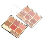 Miss rose 6 color blush & 2 color bronzer