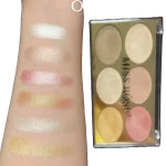 Miss Rose Glided Ellipse Highlighters kit