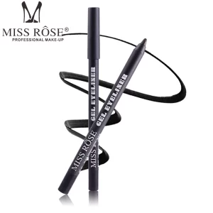 Miss Rose waterparoof makeup eye liner pencil-black