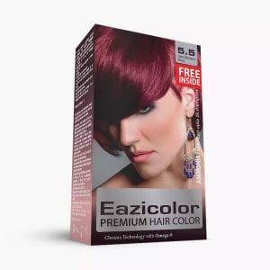 EaziColor Women Kit Light Mahogany Brown 60ml